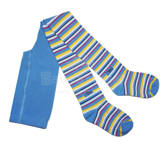 Weri Spezials Детские колготки Elephant Medium Blue ART.WERI-5724 Высококачественные детские хлопковые колготки для мальчиков