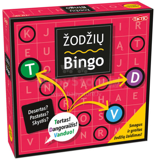 TACIC Galda spēle Vārdu Bingo (Lietuviešu val.)