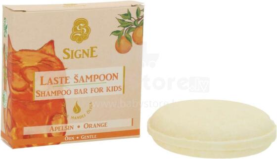 Signe Art.154577 Cietais šampūns bērniem, oranžs (60g)