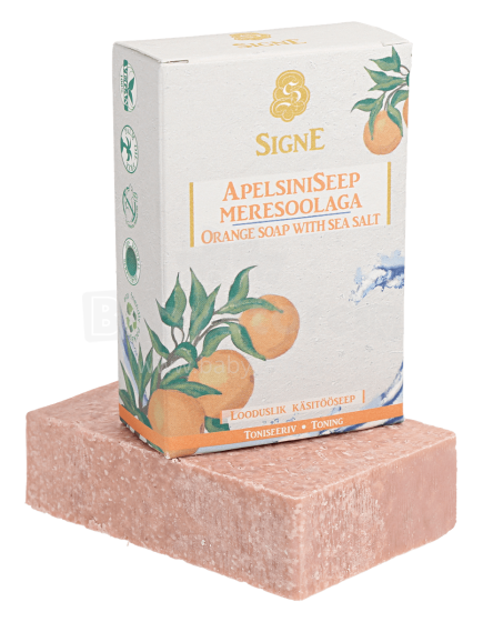 Signe Art.154589 Orange Soap with Sea Salt (100g)