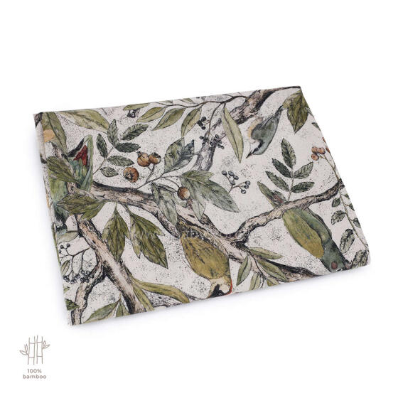 Makaszka Bamboo Swaddle Art.154609 Augstākās kvalitātes muslina ietināšanas autiņš no bambusa,  (75x100 cm)