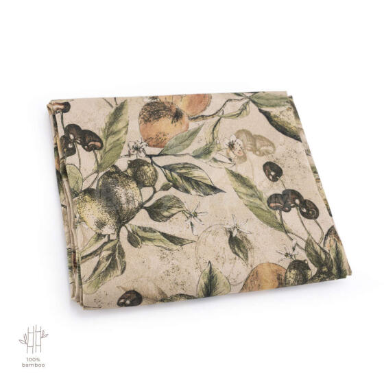Makaszka Bamboo Swaddle Art.154628 Augstākās kvalitātes muslina ietināšanas autiņš no bambusa,  (100x120 cm)