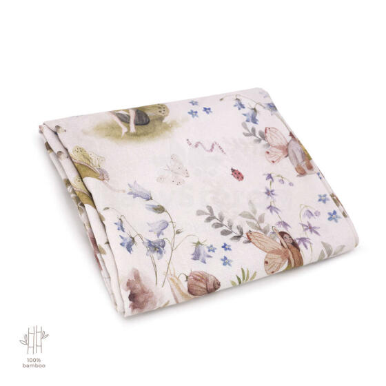 Makaszka Bamboo Swaddle Art.154637 Augstākās kvalitātes muslina ietināšanas autiņš no bambusa,  (100x120 cm)