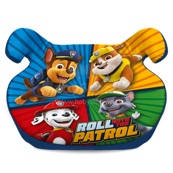 Paw Patrol Roll With Patrol Booster Art.34017 Bērnu autosēdeklis, 15-36 kg