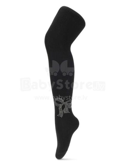 BeSnazzy Cotton Tights Ra-54 Kokvilnas zeķubikses meitenēm ar mirdzošiem akmeņiem