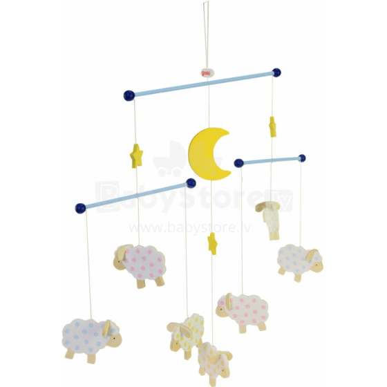 Goki Mobile Sheep Art.52951 Musical carousel for the crib