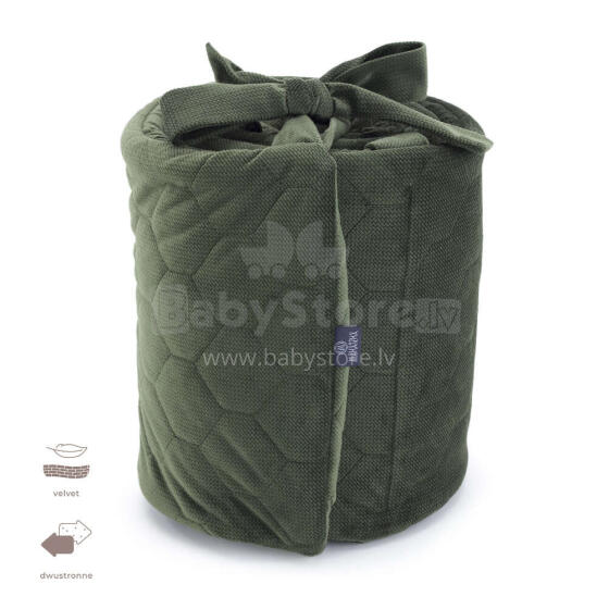 Makaszka Velvet Bed Bumper Art.154878 Bērnu gultiņas aizsargapmale  180cm