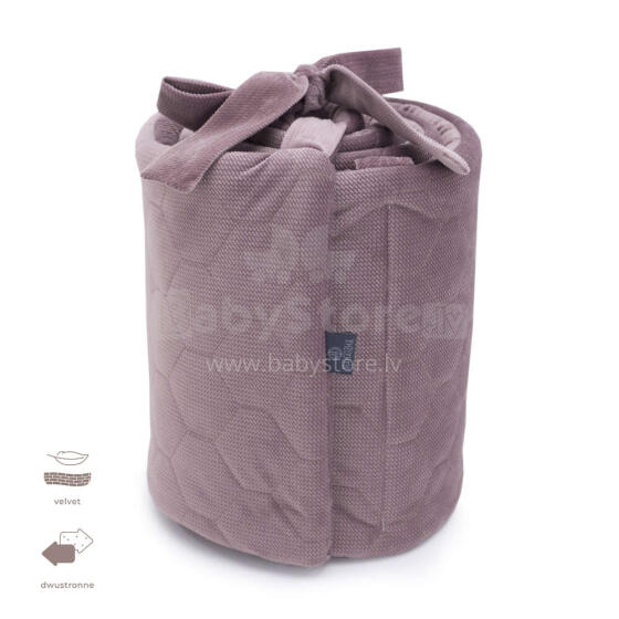 Makaszka Velvet Bed Bumper Art.154882 Bērnu gultiņas aizsargapmale  180cm