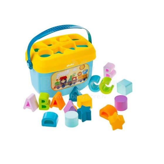Akuku Baby First Block Art.A0459 Spainītis ar klučiem
