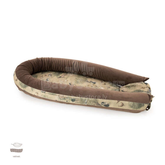 Makaszka Premium Babynest Art.154960  Гнездышко – кокон для новорожденных