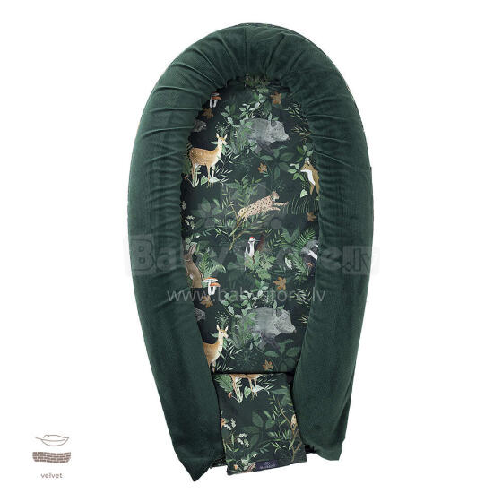 Makaszka Premium Babynest Art.154962  Гнездышко – кокон для новорожденных