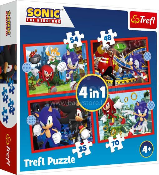 TREFL SONIC Комплект пазлов