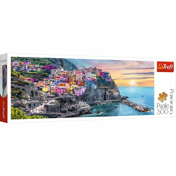 TREFL panoramic puzzle Vernazza Italy 500 pcs
