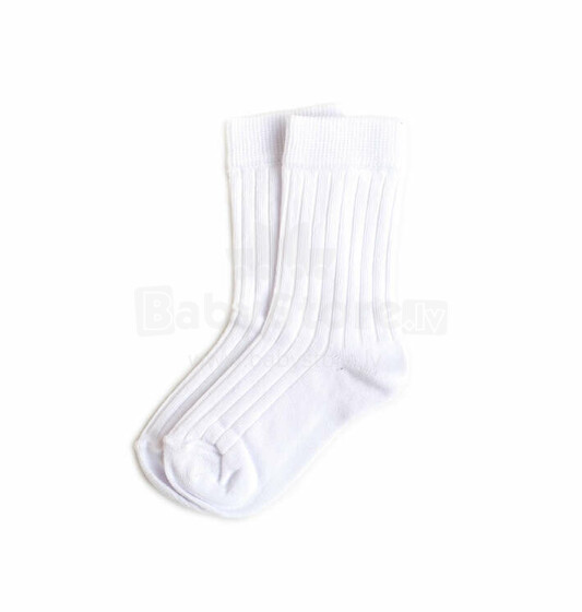 La Bebe™ Nursing Eco Organic Cotton Socks Art.155064 White Laste sukkpüksid on valmistatud keskkonnasõbralikust orgaanilisest puuvillast.