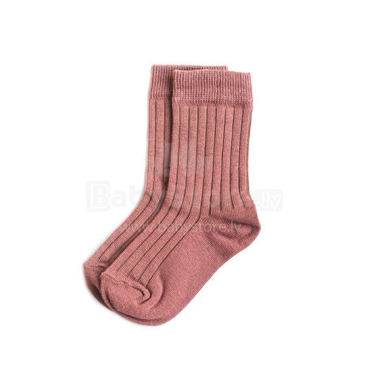 La Bebe™ Nursing Eco Organic Cotton Socks Art.155065 Purple Bērnu zeķes no organiskās kokvilnas