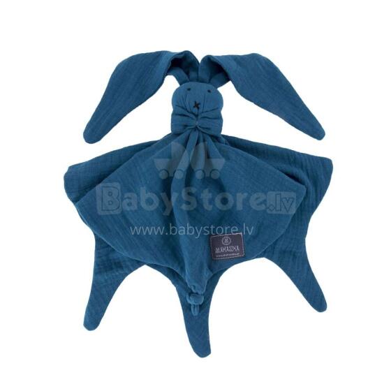 Makaszka Sleep Doudou Bunny Art.155231  Mīksta miega lupatiņa Zaķis no kokvilnas muslīna