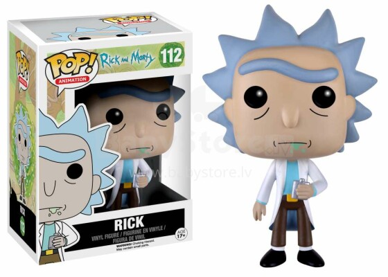 FUNKO POP! Vinyylihahmo: Rick & Morty - Rick