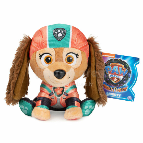 PAW PATROL Mighty Pups Movie Мягкая игрушка Либерти 15 см