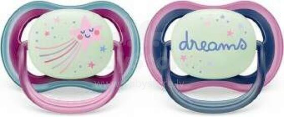PHILIPS AVENT MĀNEKLĪTIS ULTRA AIR NIGHT, 6-18M, (2GAB), MEITENĒM