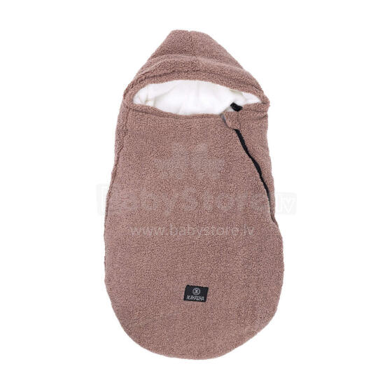Makaszka Alpaca Footmuff Art.155336 Dusty Pink Мягкий конверт/спальный мешок в коляску