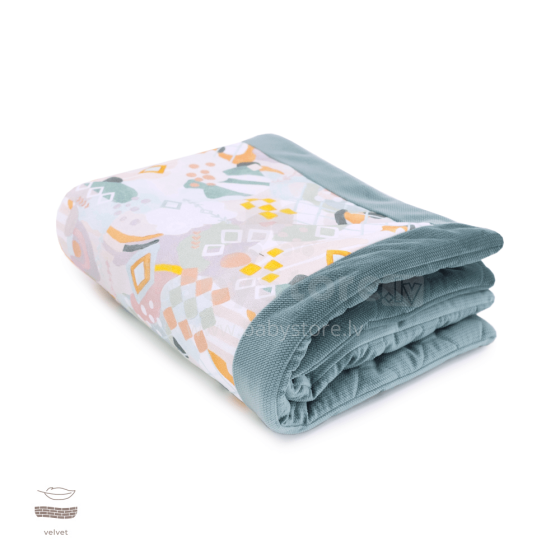 Makaszka Velvet Blanket Art.155339 Высококачественное детское двустороннее одеяло (75x100 см)
