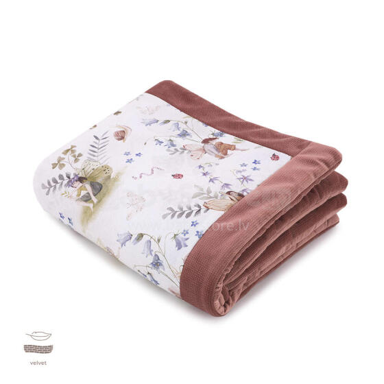 Makaszka Velvet Blanket Art.155375 Augstākās kvalitātes divpusēja sedziņa (60x70 cm)