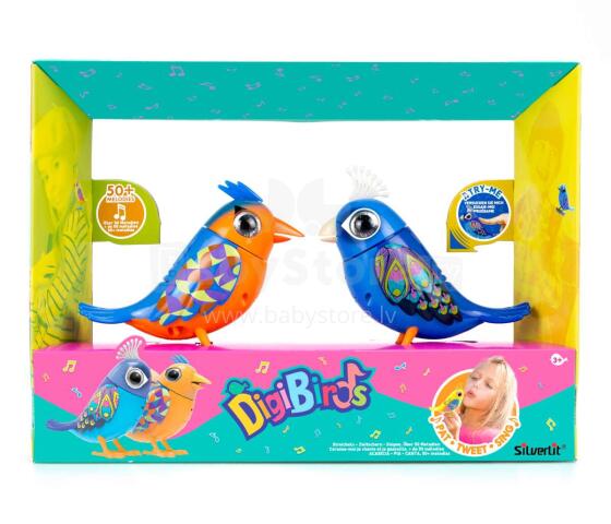 SILVERLIT Interaktīva rotaļlieta Digibirds, 2-paka