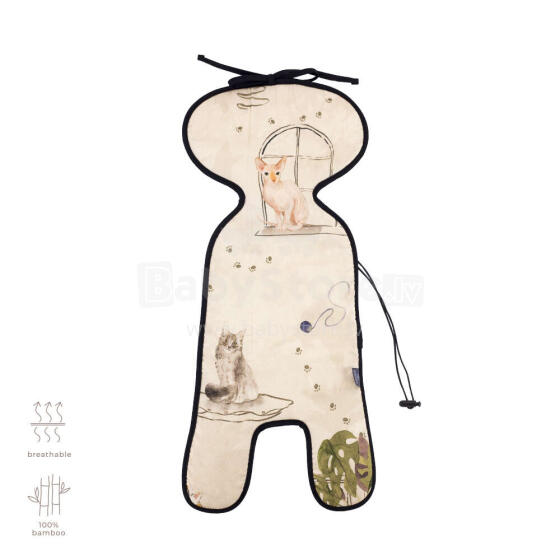 Makaszka Car Seat Pad Art.155571 Мягкий вкладыш для коляски