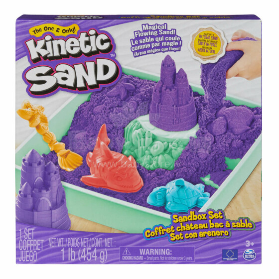 KINETIC SAND Игровой набор Песочница