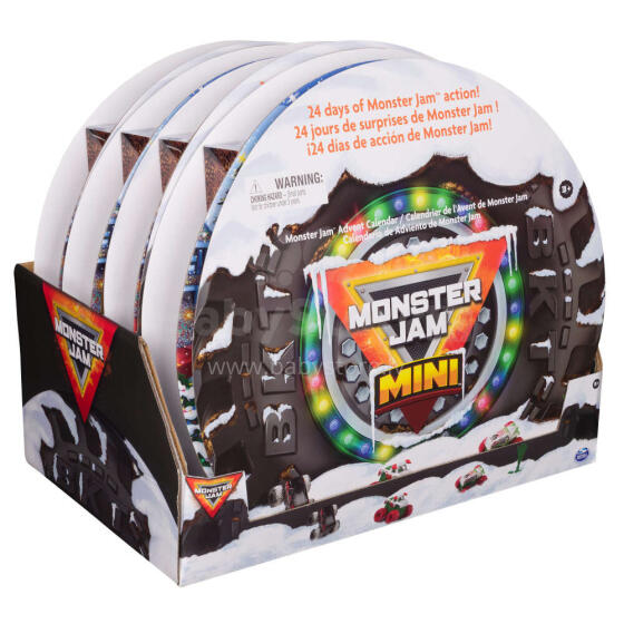 MONSTER JAM mini adventes kalendārs, 6065437
