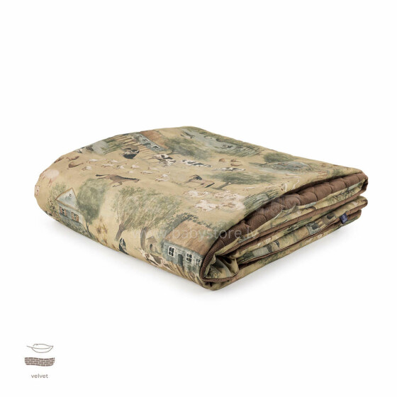 Makaszka Velvet Blanket Art.155886 Высококачественное детское двустороннее одеяло (100x150 см)