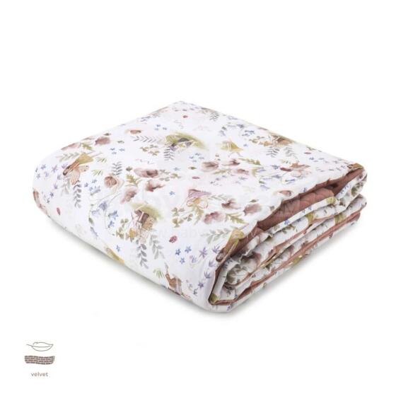 Makaszka Velvet Blanket Art.155892 Высококачественное детское двустороннее одеяло (100x150 см)