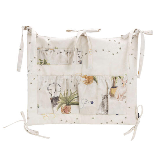 Makaszka Bed Organiser Art.155911 Кармашек для мелочей на кроватку (55x45 см)