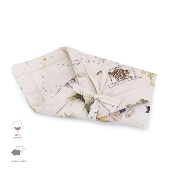Makaszka Blanket Art.155923 конвертик для новорождённого из органического хлопка (75х75 см)