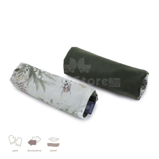 Makaszka Stroller Strap Cover Art.155950 Uzlika drošības jostai, 2 gab.