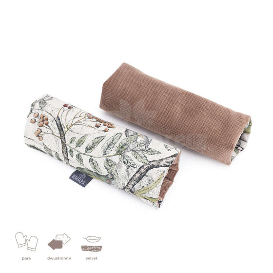 Makaszka Stroller Strap Cover Art.155952 Uzlika drošības jostai, 2 gab.