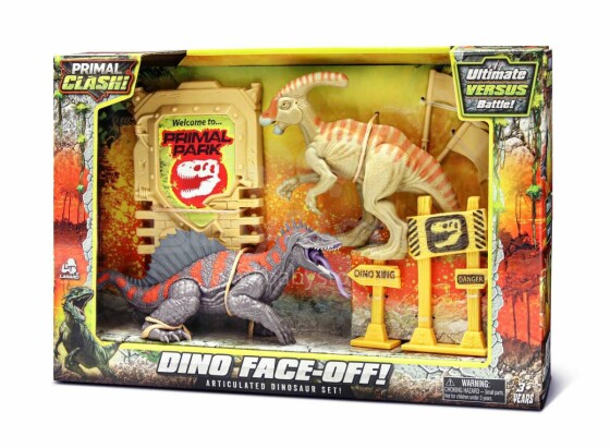 PRIMAL CLASH Leikkisetti Dino Face-Off