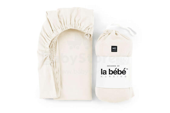La Bebe™ Eco Cotton Art.156026 Jersey eco thick cotton sheet 60x120cm