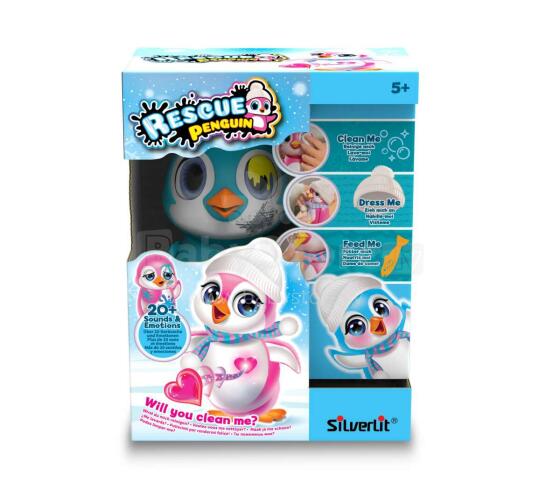 SILVERLIT Интерактивная игрушка птица Rescue penguin