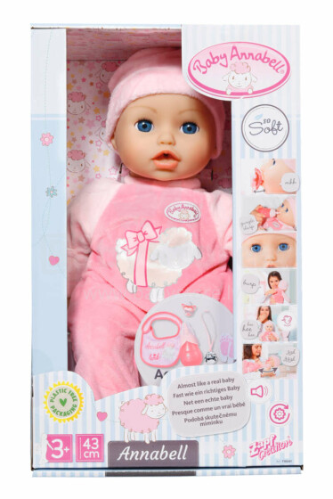 BABY ANNABELL Doll, 43 cm