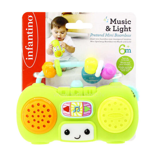 INFANTINO Mūzika un gaismas, Mini bumbu bokss