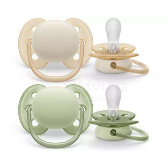 Philips Avent Ultra Soft Art.SCF091/05 Neutral  māneklītis 0-6 mēn(2 gab)