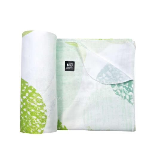 La Bebe™ Cotton 100x150 Art.156134 Green Детская хлопковая пеленочка 100x150cm 1 шт.