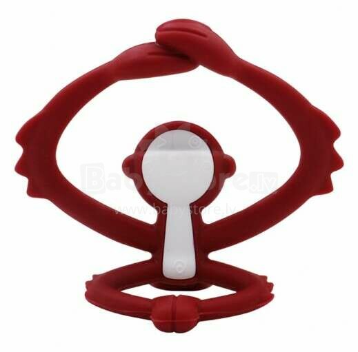 Mombella Monkey Teether Toy  Art.P8131 Red