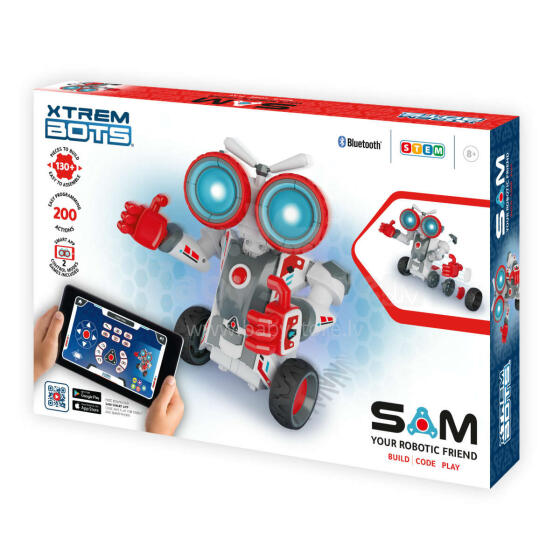 XTREM BOTS interactive robot Sam