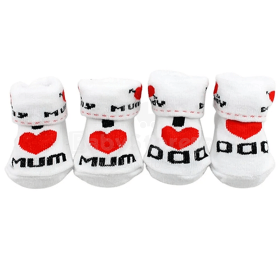Be Snazzy Baby Socks Art.SK-27 Dabīgas kokvilnas mazuļu zeķītes