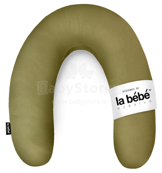 La Bebe™ Rich Cotton Cover Art.156261 Green Papildus pārvalks pakaviņam 30x104 cm