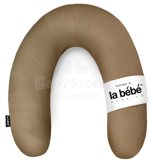 La Bebe™ Rich Cotton Cover Art.156264 Brown Дополнительный чехол [навлочка] для подковки 30x104cm