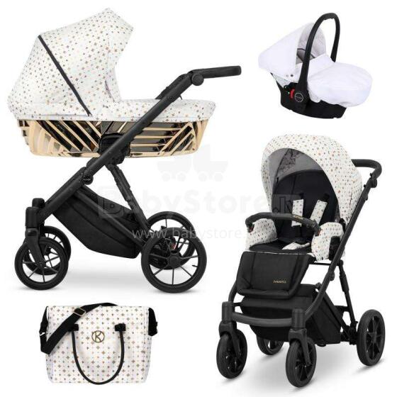 Kunert Ivento Glam Art.IVE-18 White Style  Универсальная коляска 3 в 1