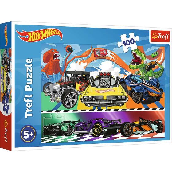 TREFL HOT WHEELS Puzle, 100 gab.